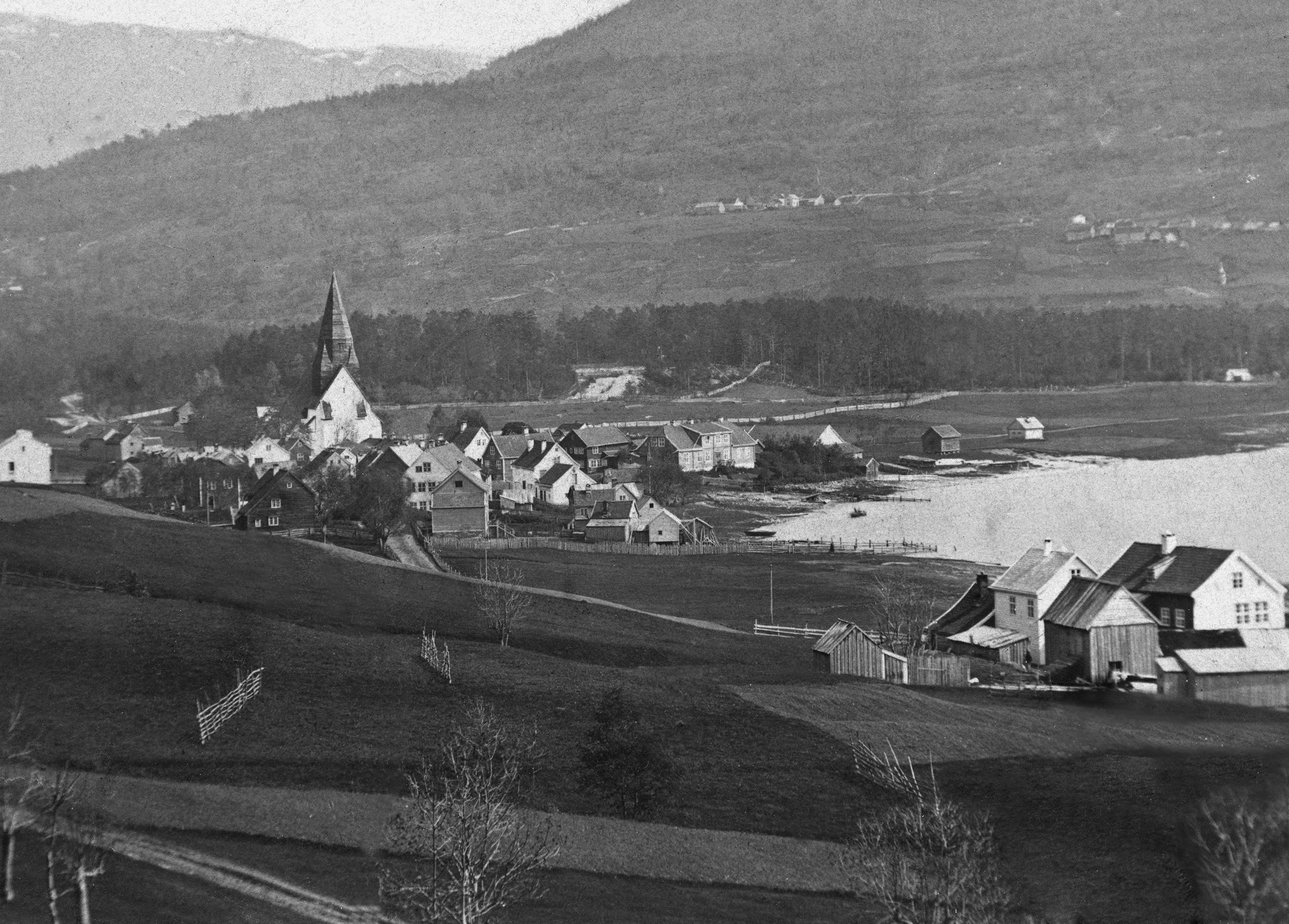 Voss sentrum - vangen, i 1847