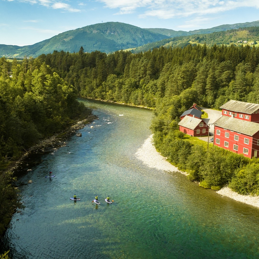 sup in voss river