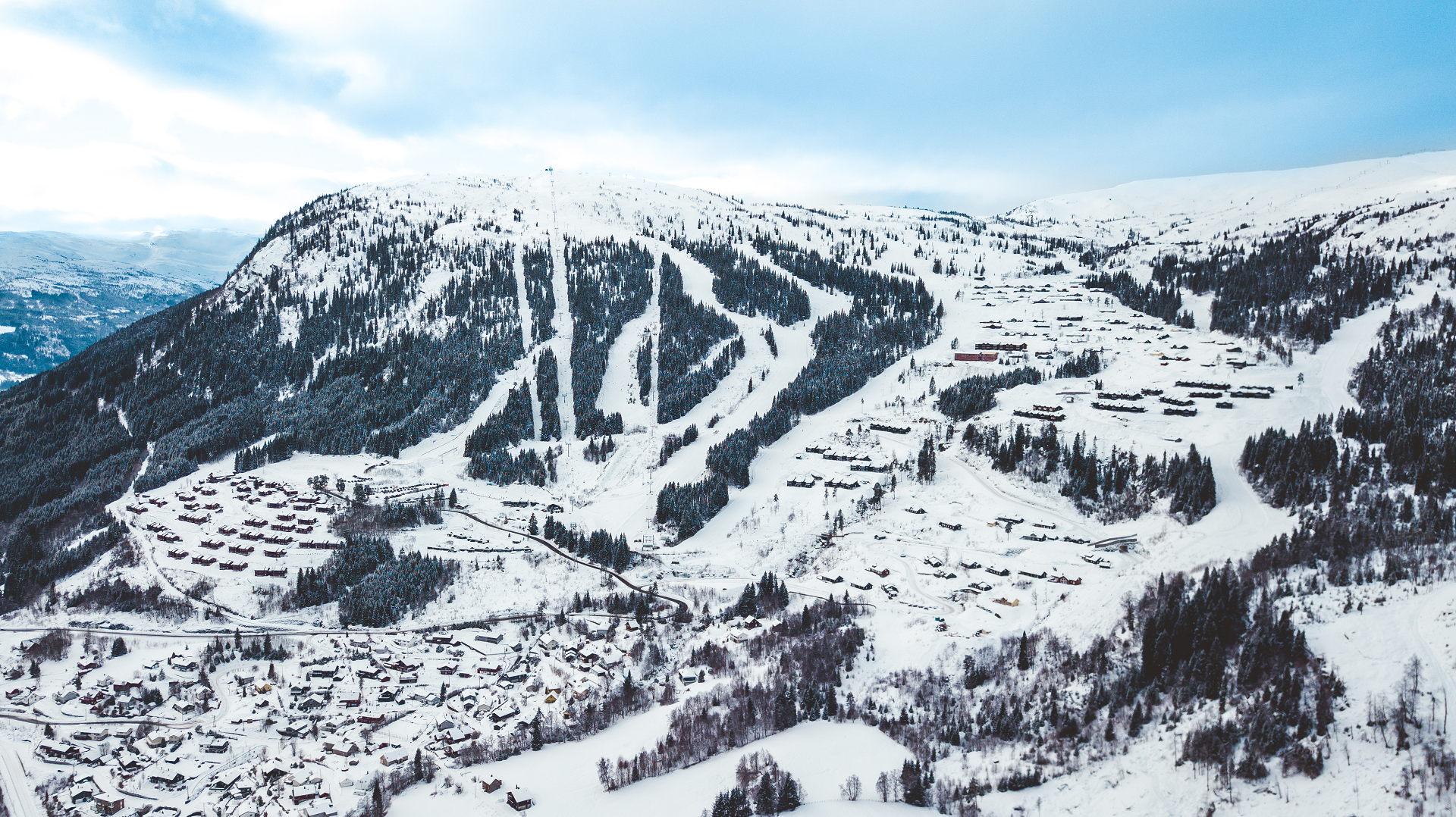 Voss resort, eit av tre skianlegg på voss