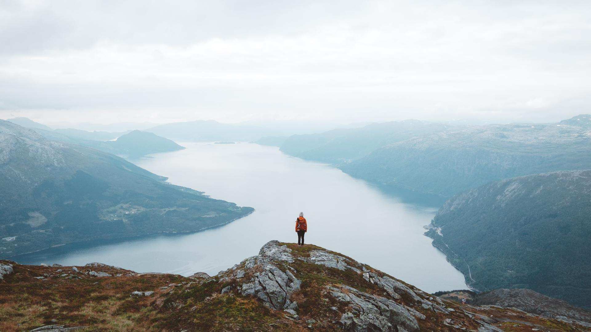 fjell og fjord, vandring