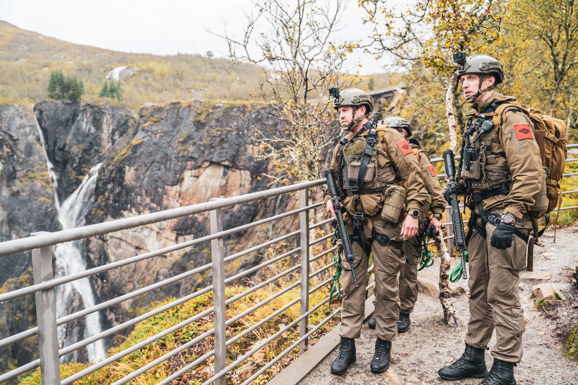 Vøringsfossen og kompani lauritzen deltakere