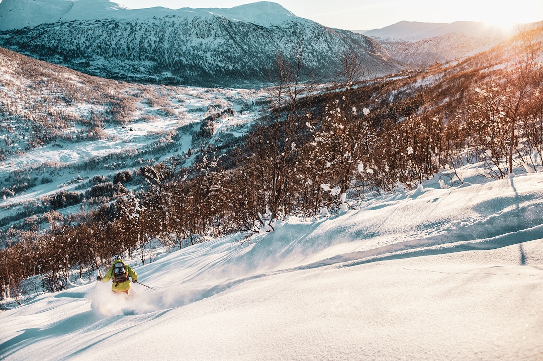 frikjøring og pudder i Myrkdalen