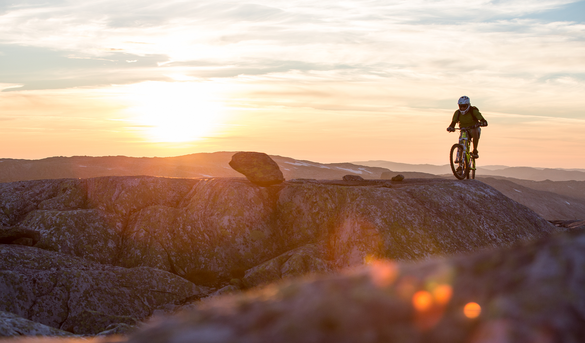 Sykling i høgfjellet med outdoor norway