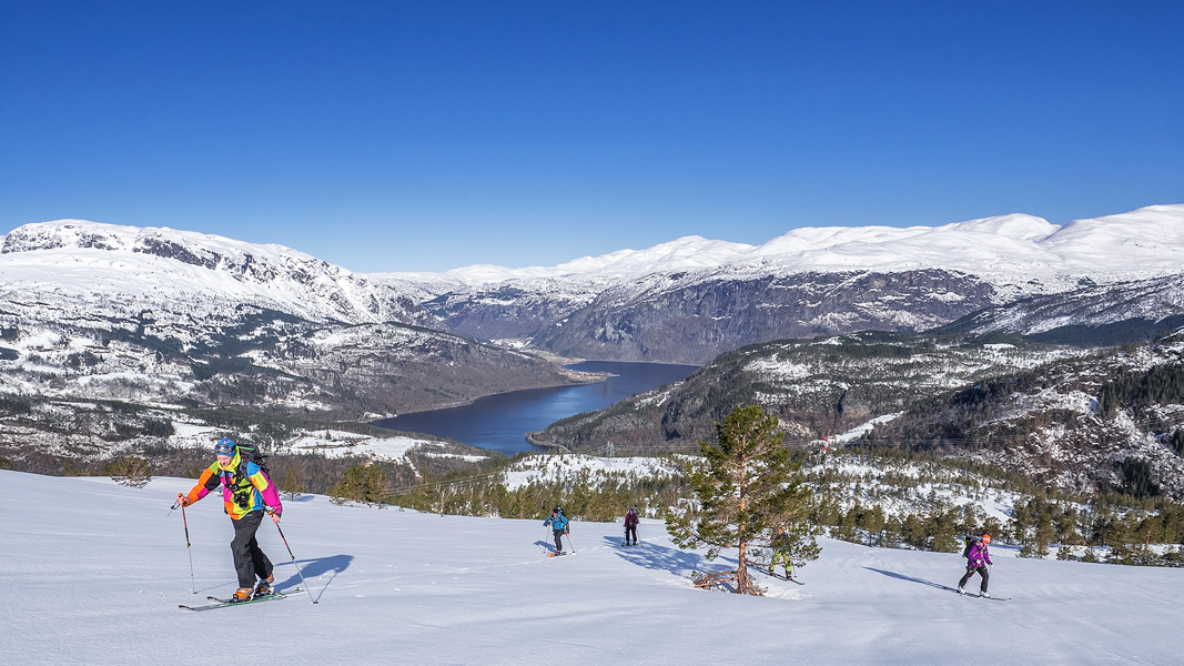 Topptur i Hardanger med hardanger fjellguide