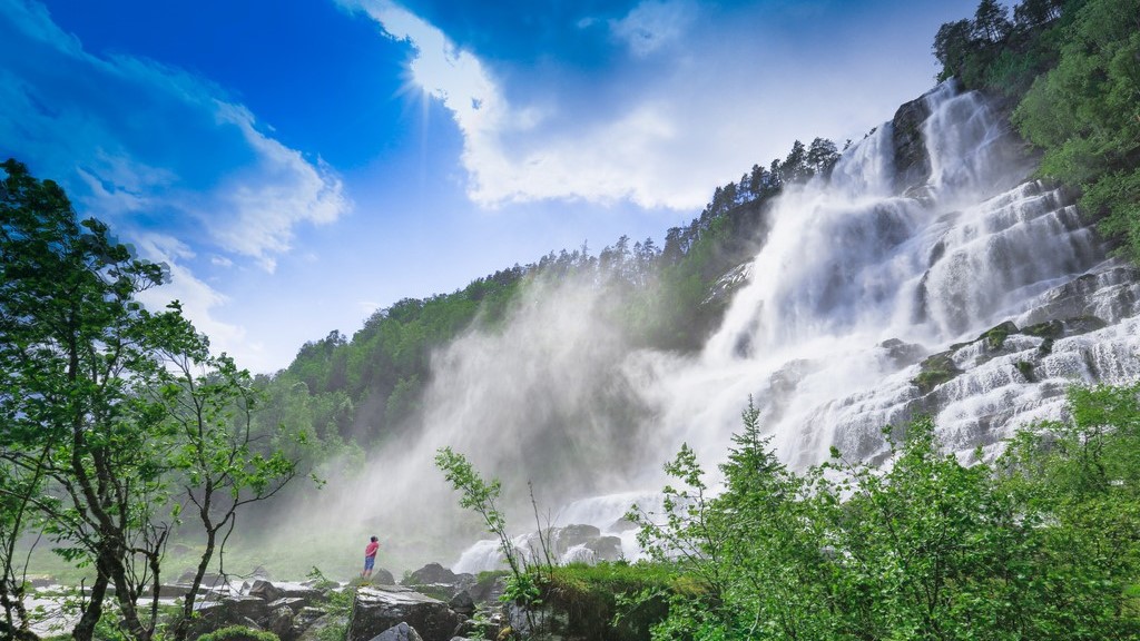 Tvindefossen på Voss