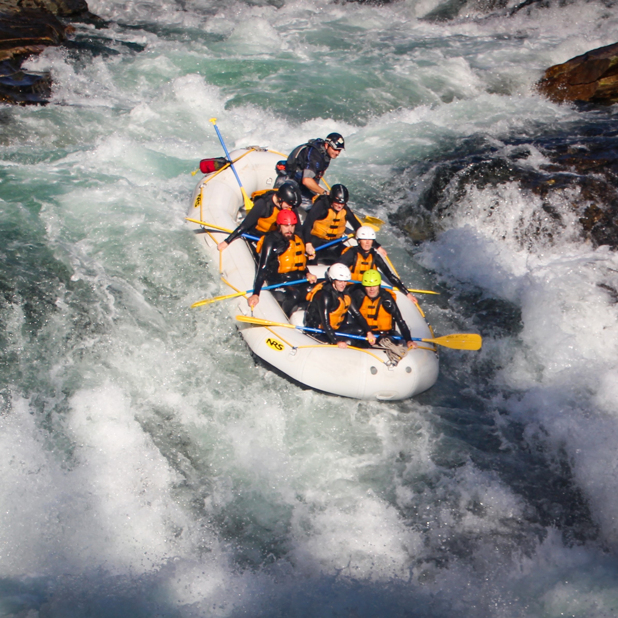 Rafting på Voss