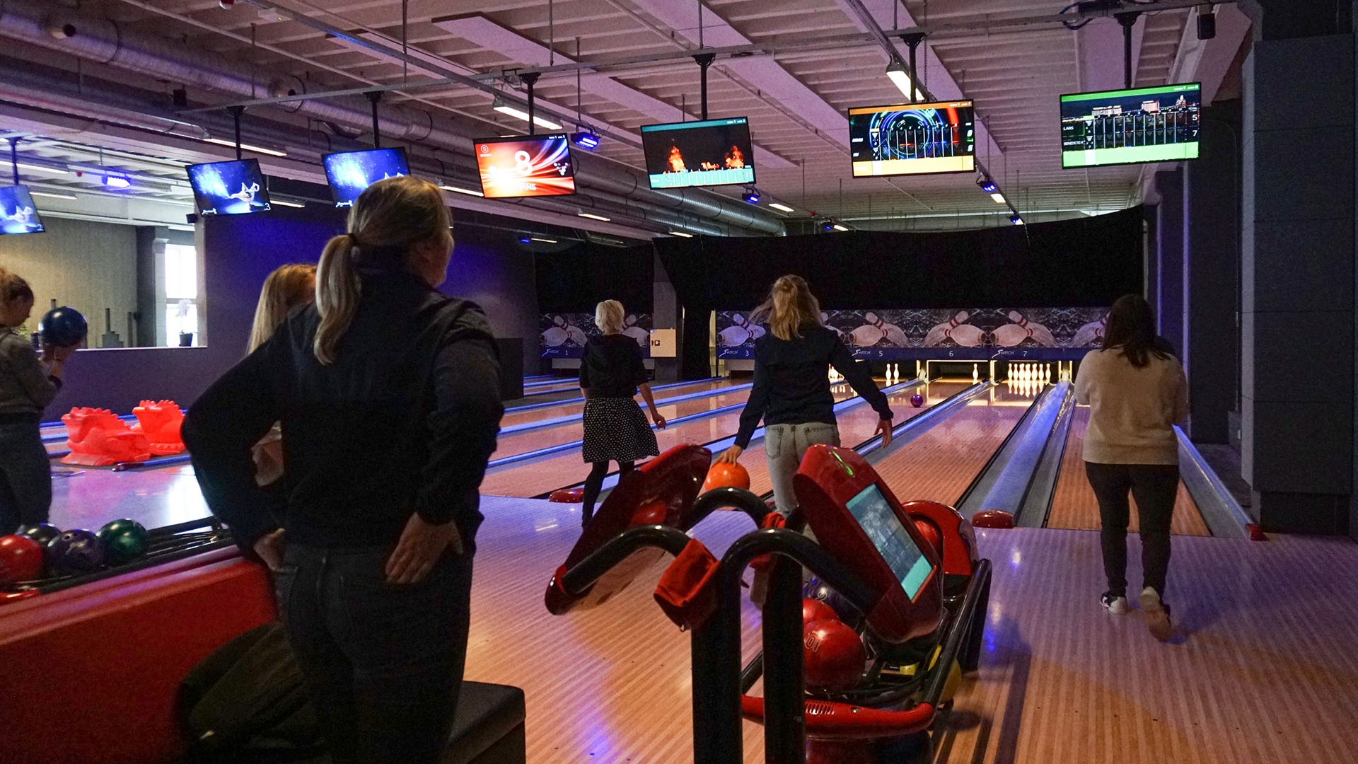 venner på bowling