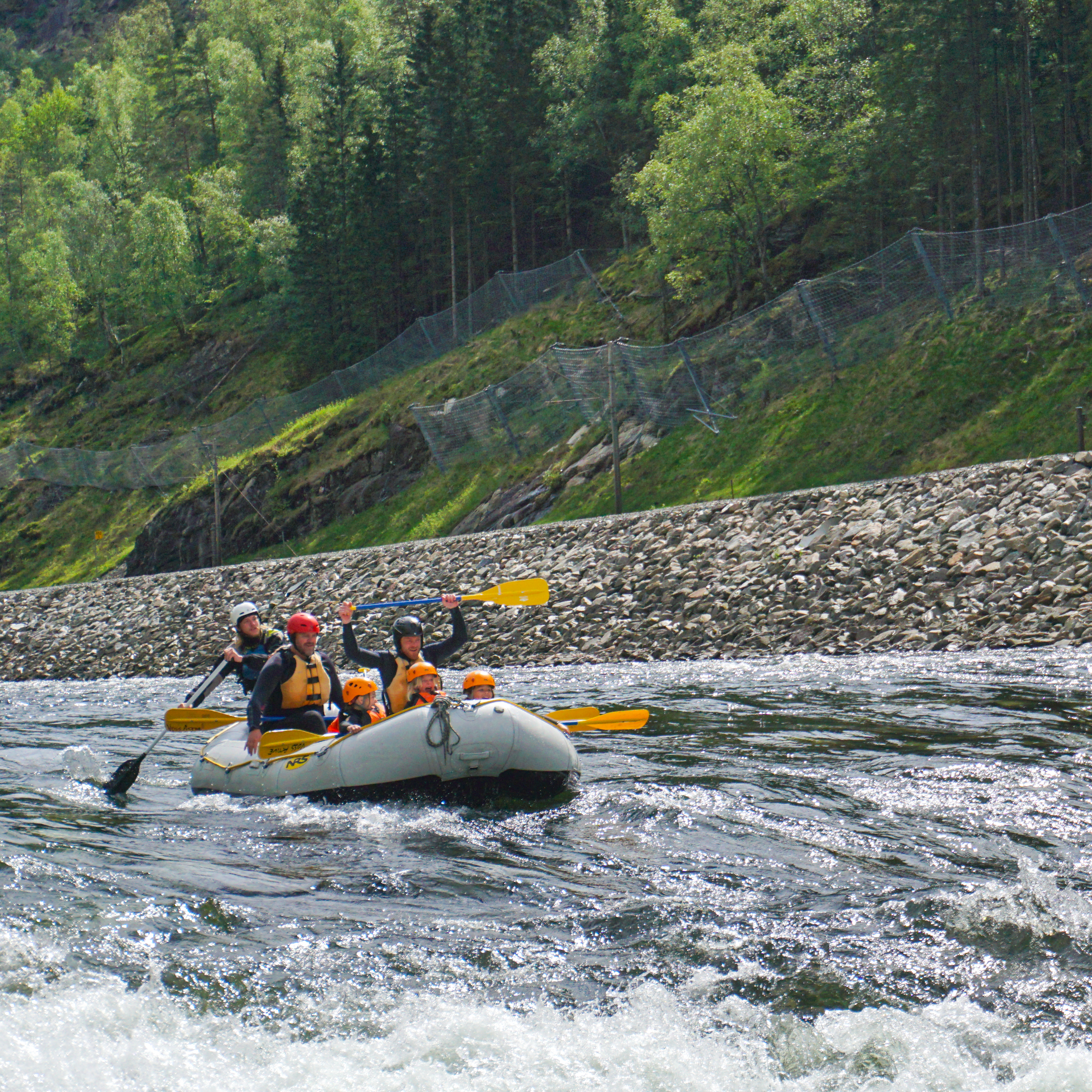 rafting med voss active