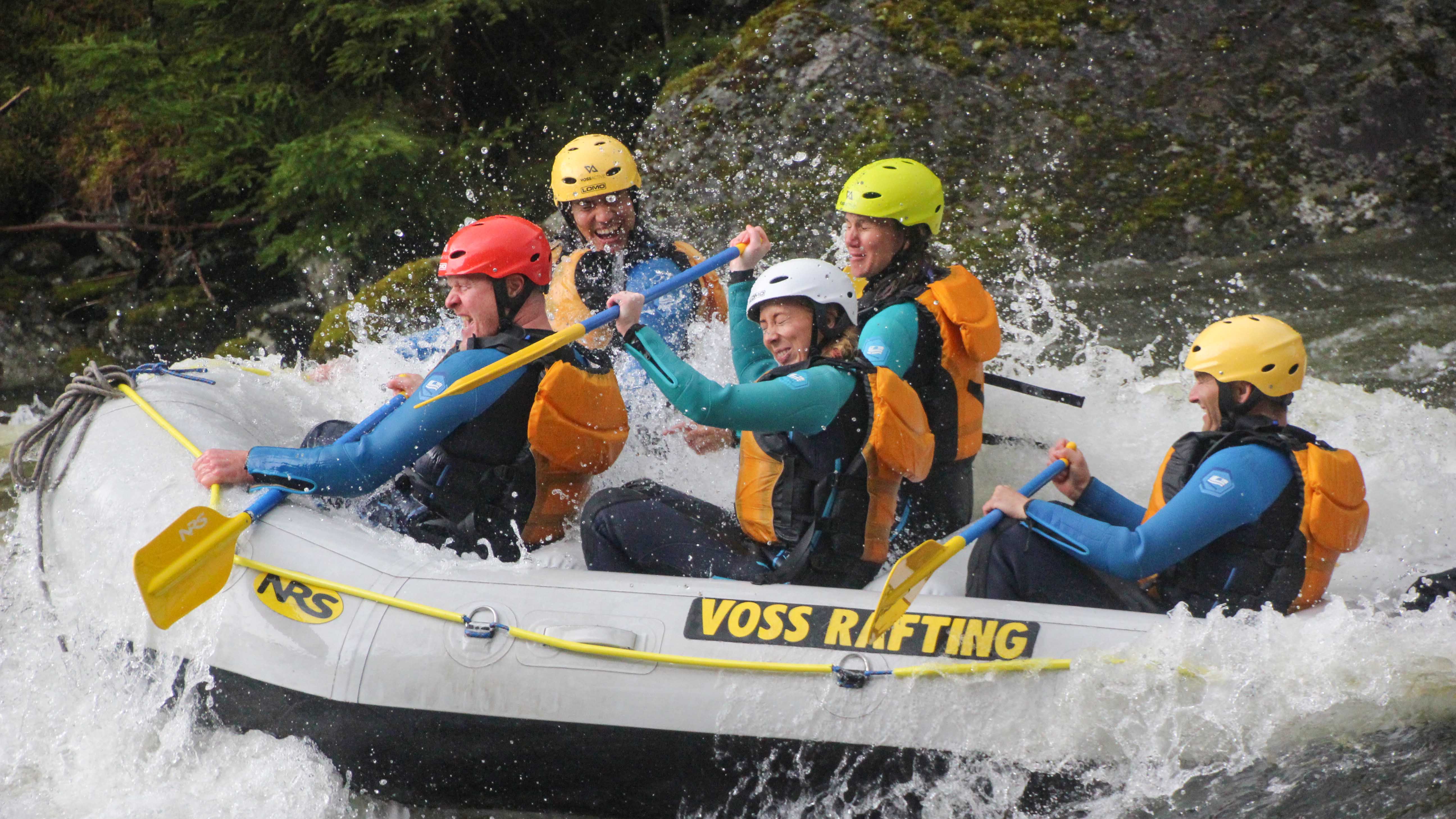 Rafting med Voss Active
