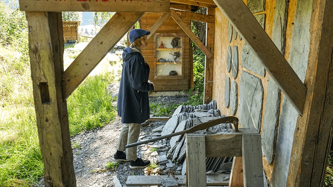 utstilling av skiferdrift