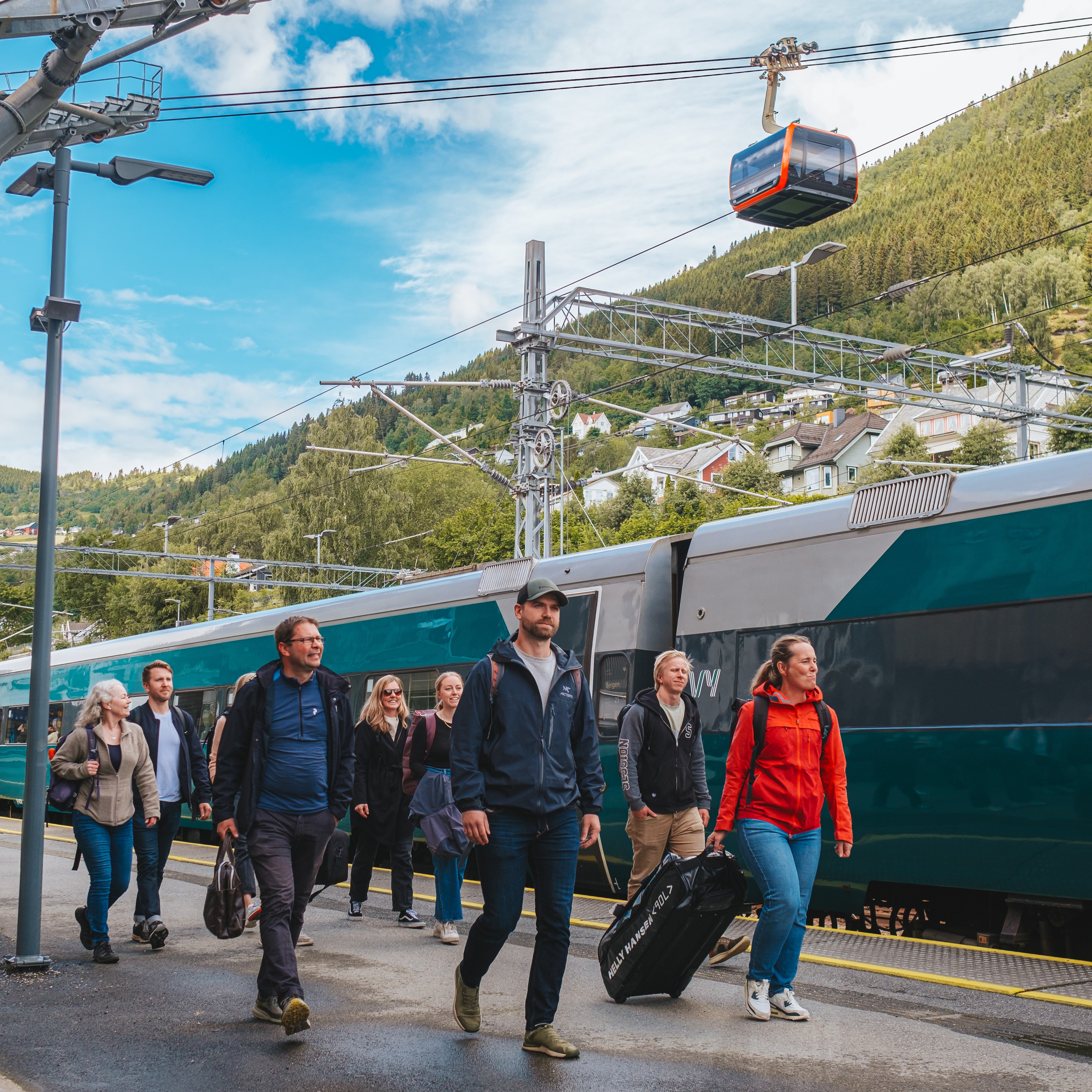 togstasjonen på voss