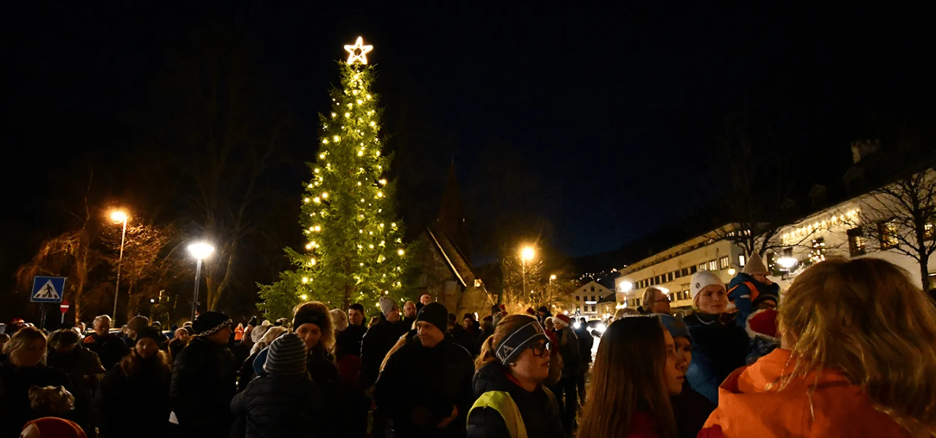 juletre på torget