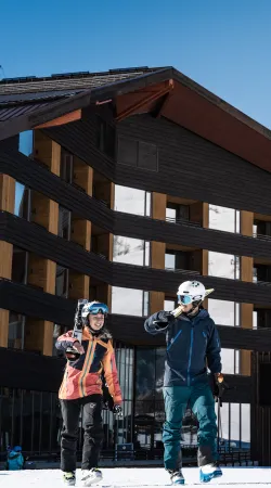 Ski inn - ski ut fra Myrkdalen hotel